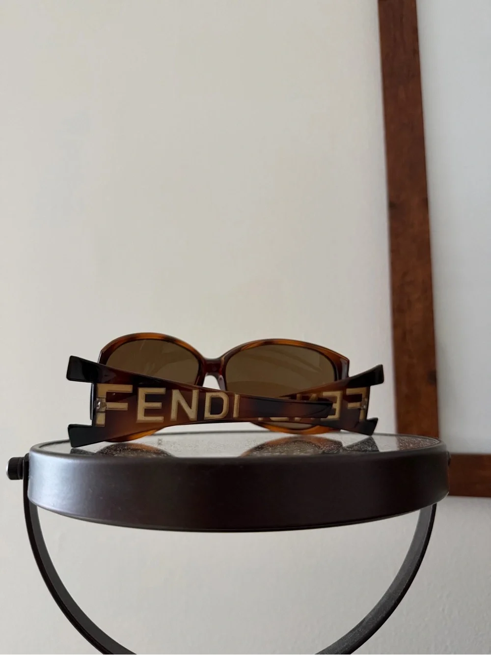 Vintage Fendi FS388 Tortoise Logo Sunglasses + Original Case